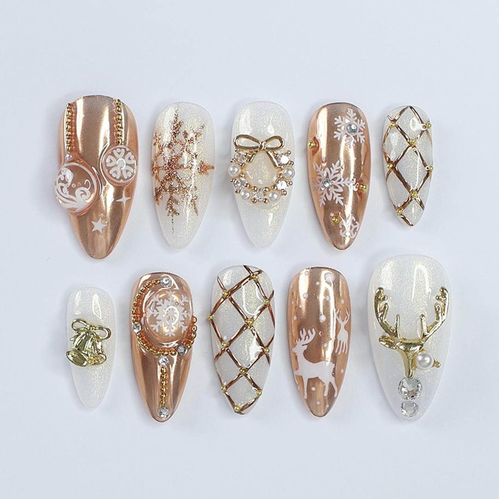 press on nails, custom press on nails, fake nails, Nails Art