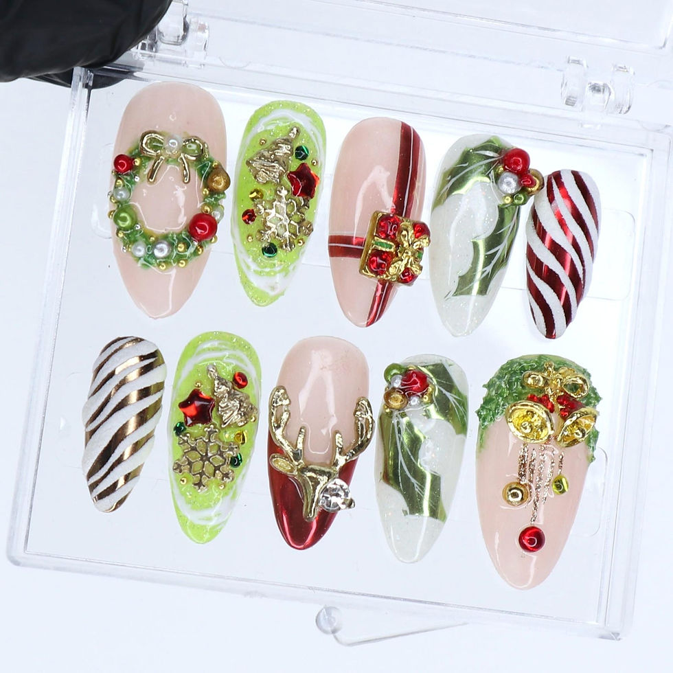 press on nails, custom press on nails, fake nails, Nails Art
