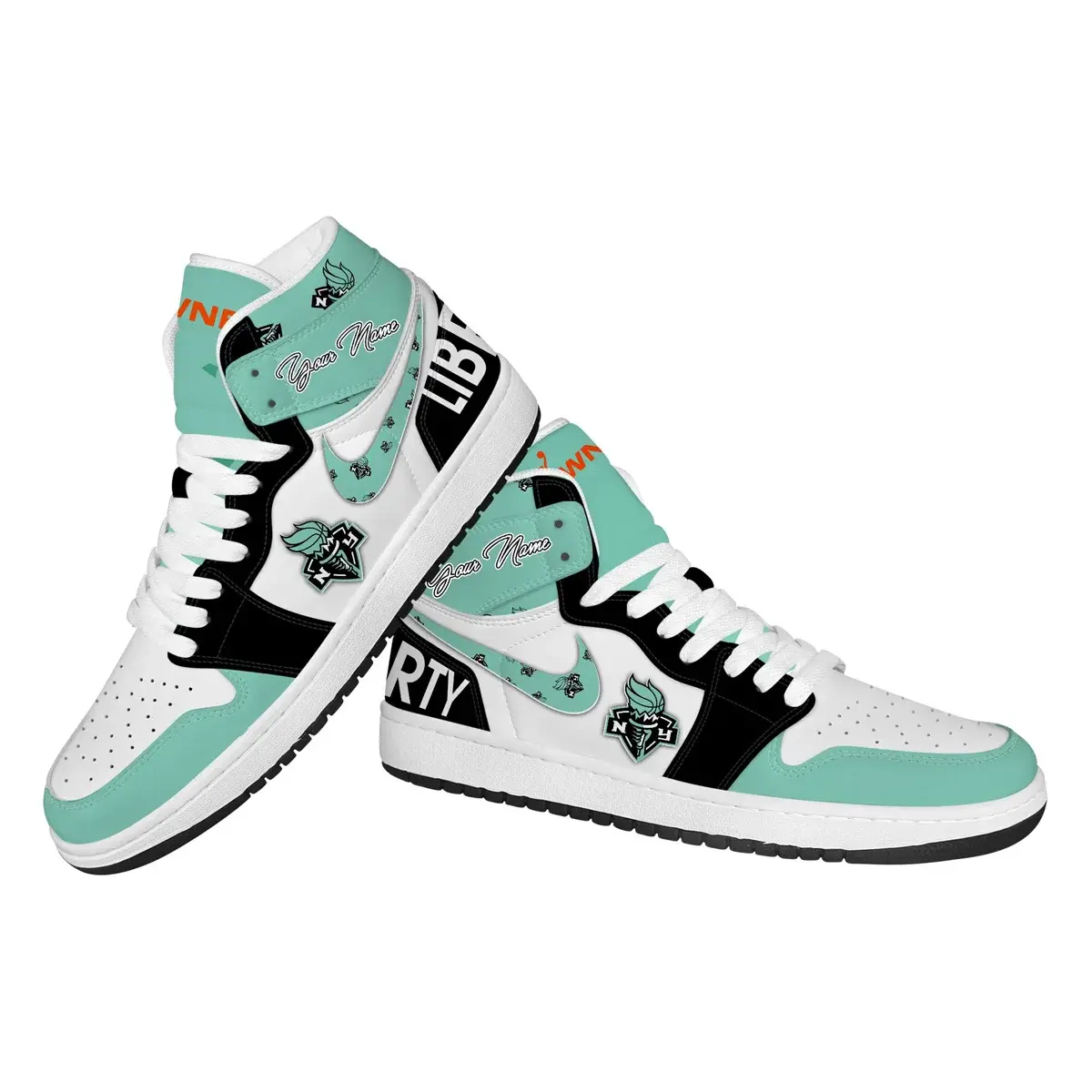 New York Liberty AJ1 Shoes