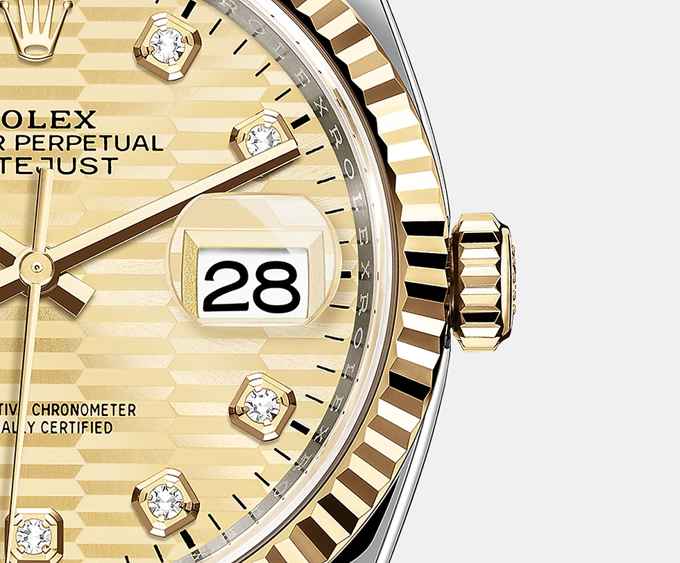 Thumbnail: Rolex Datejust 36mm, Oystersteel and 18k Yellow Gold Ref# 126233-0045