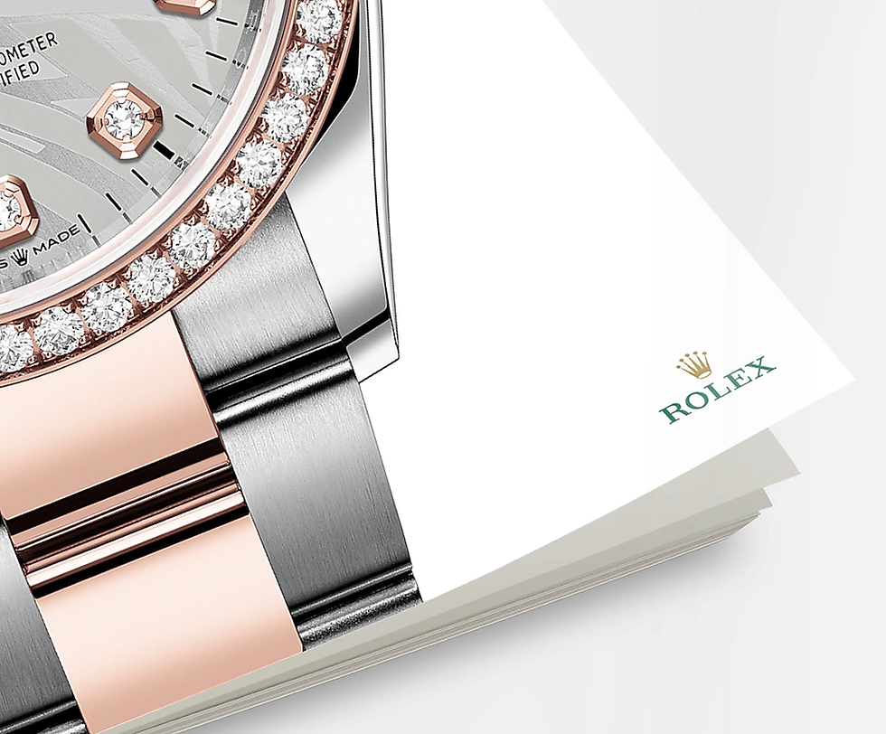 Thumbnail: Rolex Datejust 36mm, Oystersteel and 18k Everose Gold Ref# 126281rbr-0026