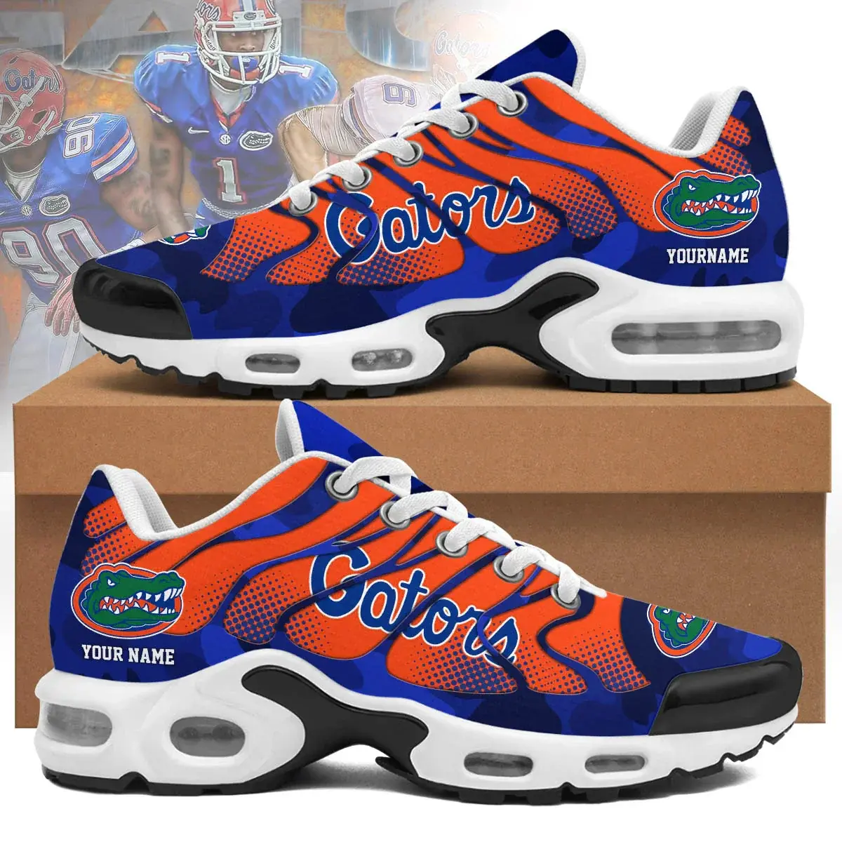 Florida Gators Custom Air-Style Sneakers V.3