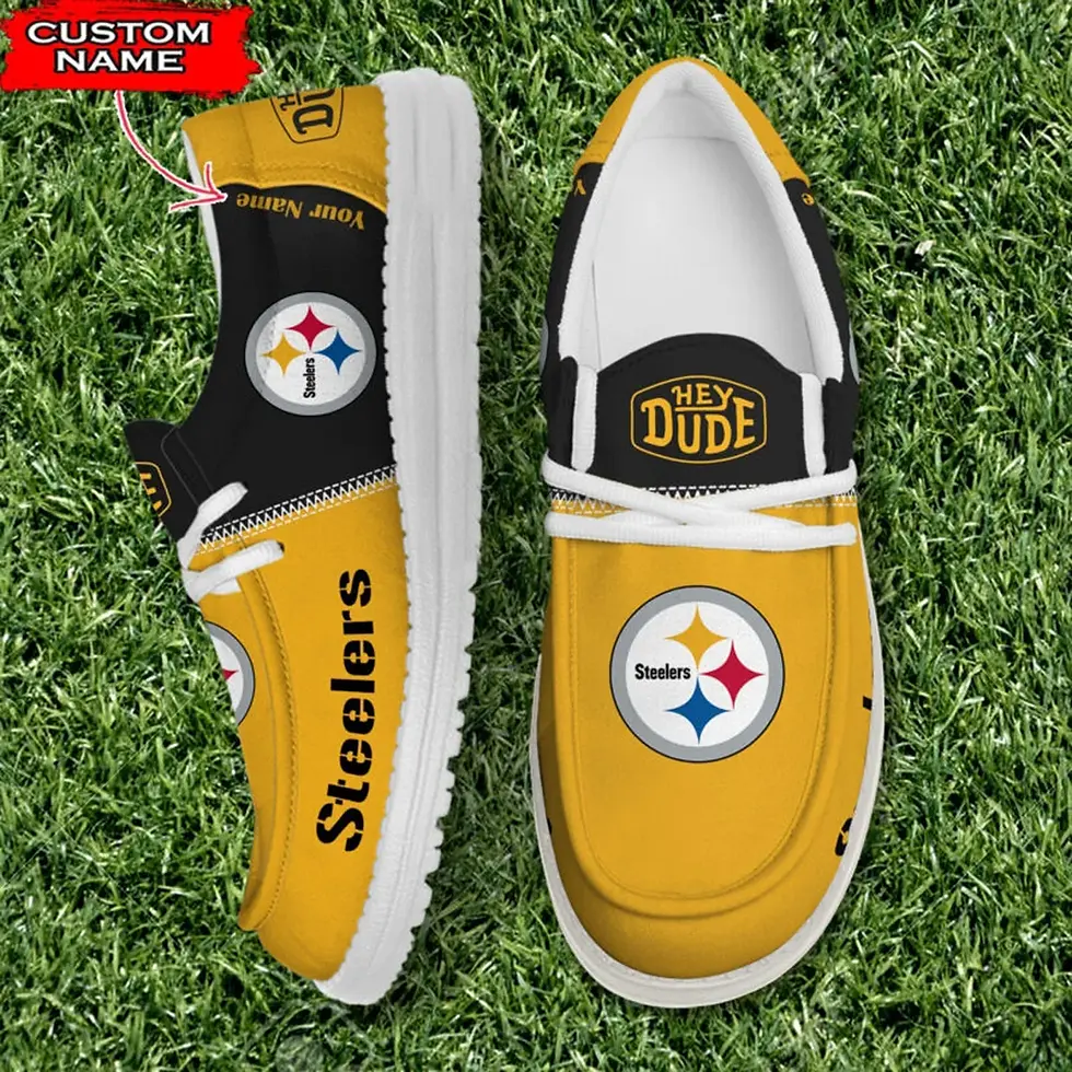 Thumbnail: Pittsburgh Steelers Loafer Shoes Shoes