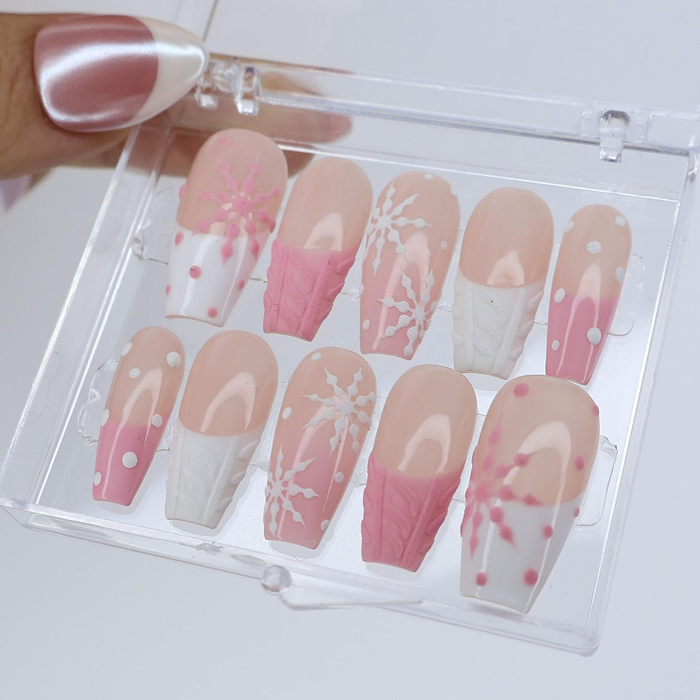 Thumbnail: press on nails, custom press on nails, fake nails, Nails Art