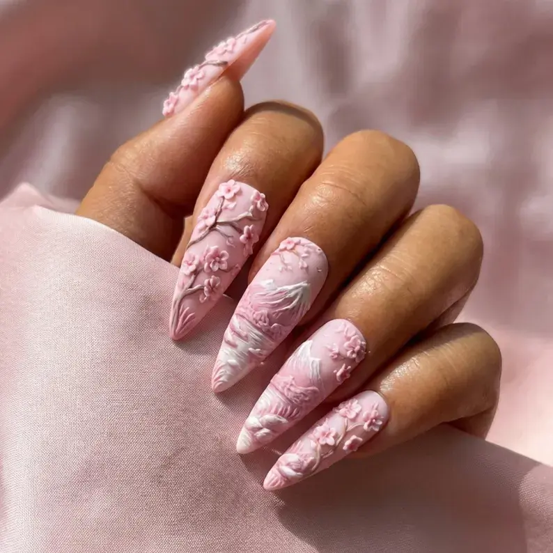 press on nails, custom press on nails, fake nails, Nails Art