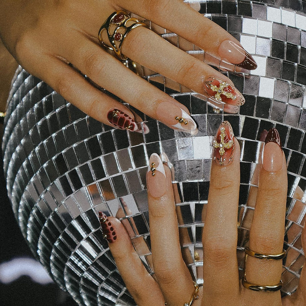Thumbnail: press on nails, custom nails, fake nails, Nails Art