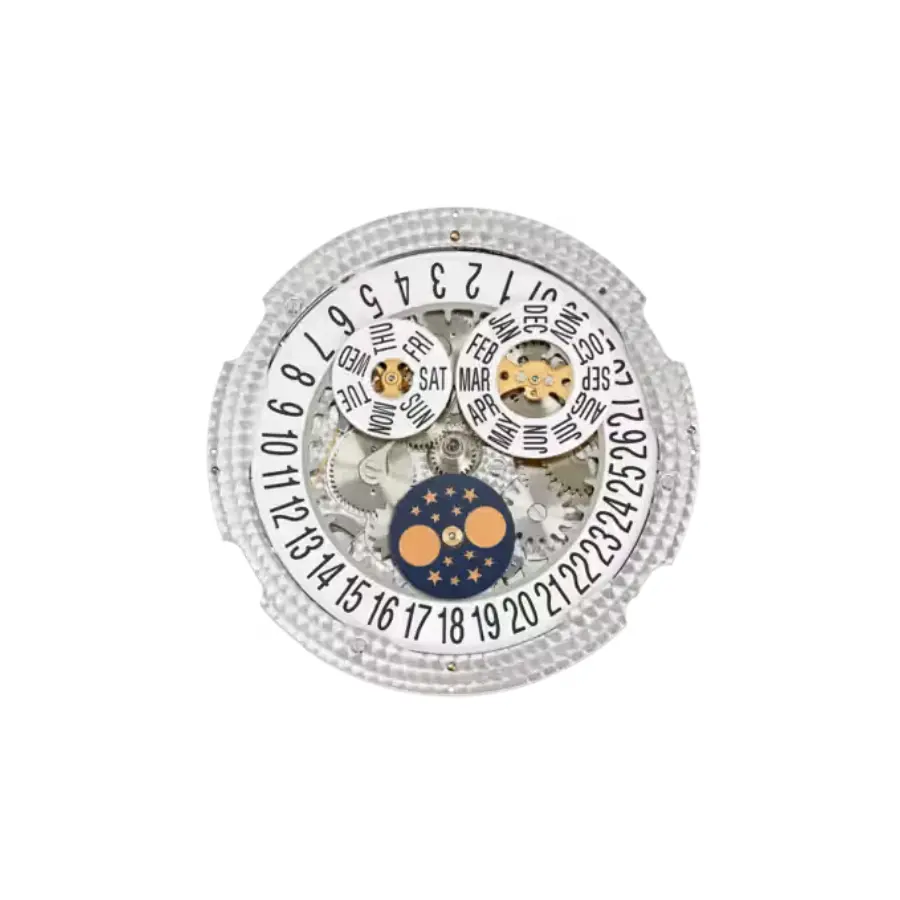 Thumbnail: Patek Philippe Complications 5396G-017 Blue Dial Leather Watch