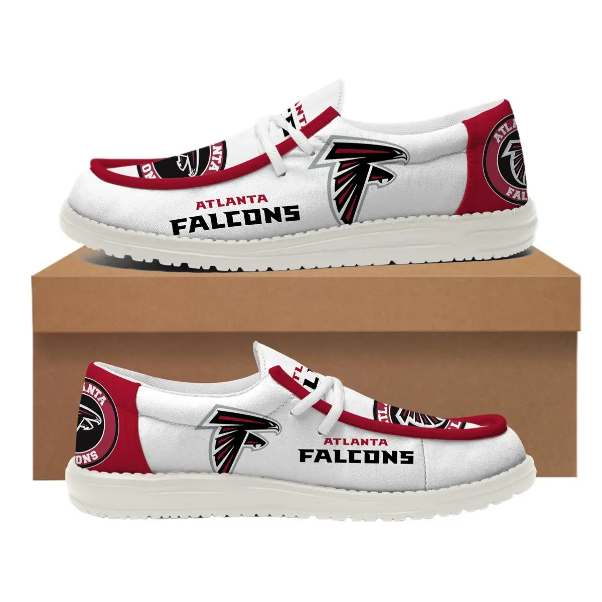 Atlanta Falcons Loafer Shoes Shoes