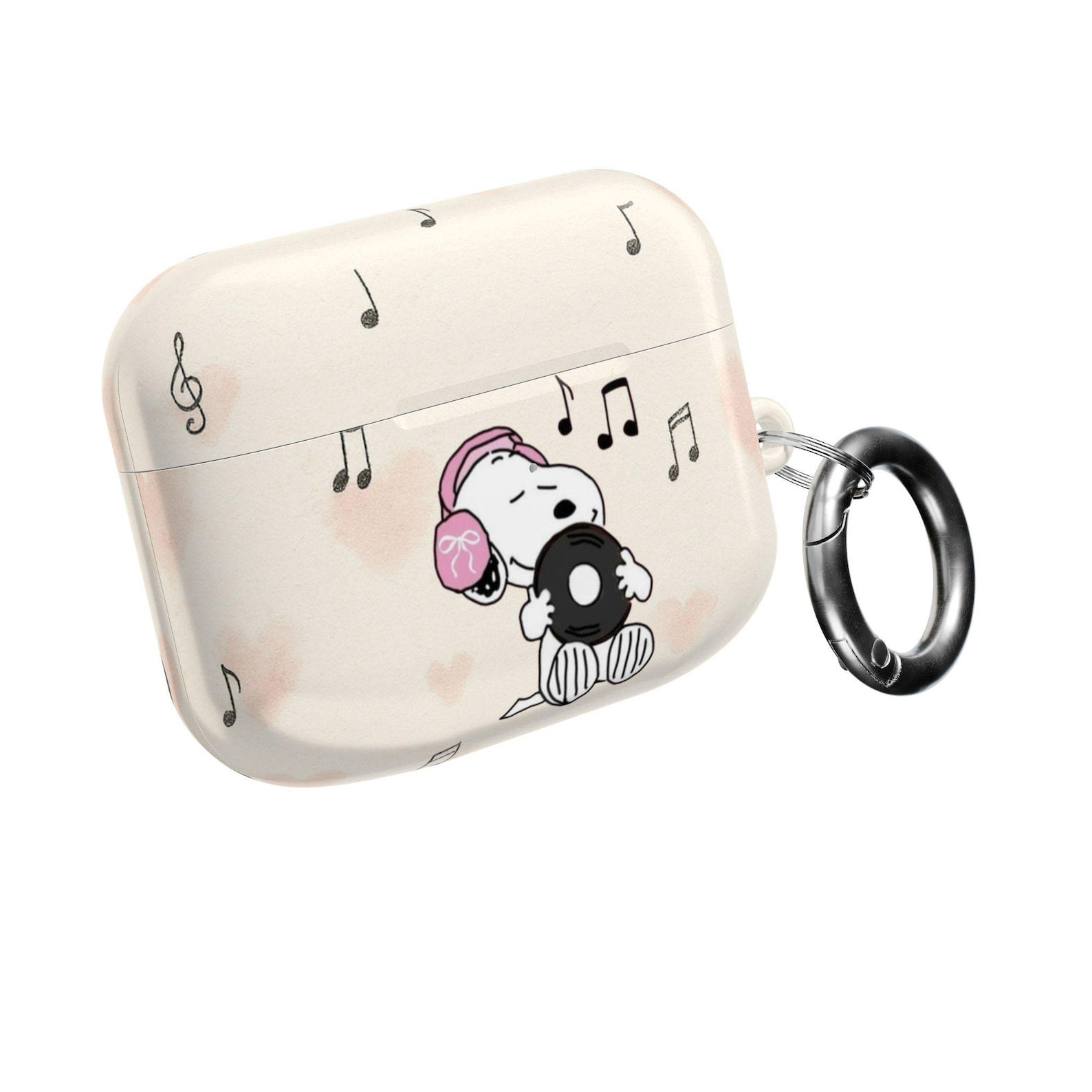 Cute Snoopy Music AirPods Case, Trendy Tech Accessory