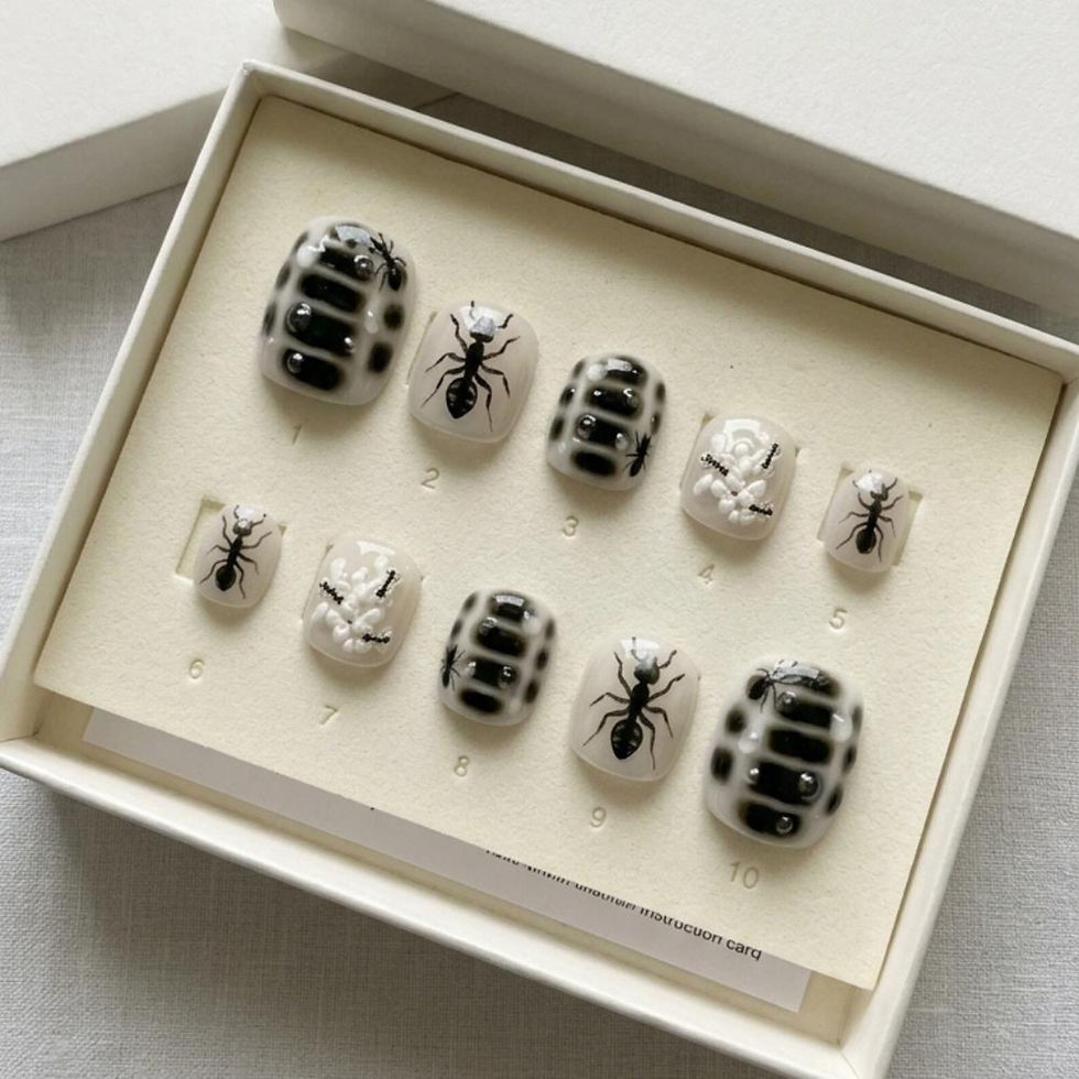 Thumbnail: press on nails, custom nails, fake nails, Nails Art, custom nail, Gift for her