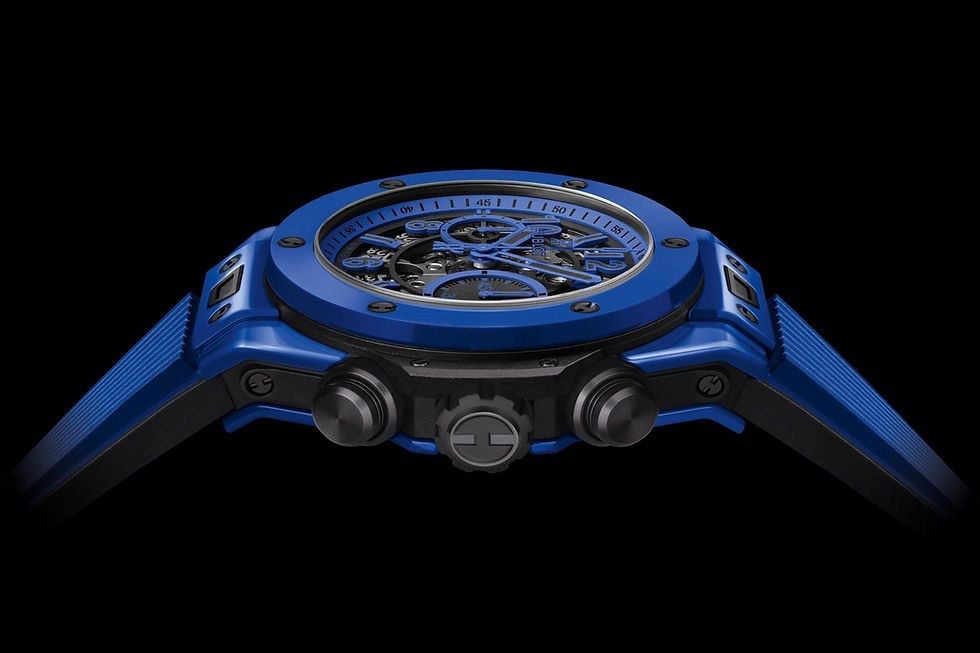 Thumbnail: Hublot Big Bang Unico Blue Magic 45mm Ref# 411.ES.5119.RX