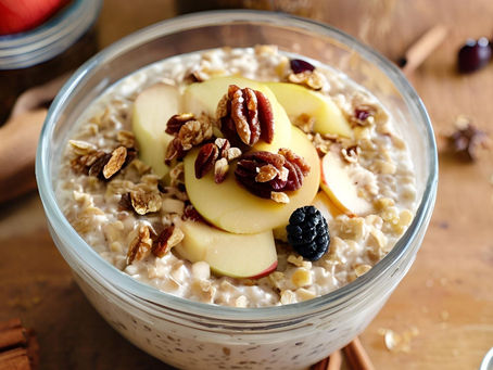 Austrian-Inspired High-Protein Overnight Oats