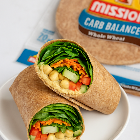 Hummus & Veggie Power Wrap
