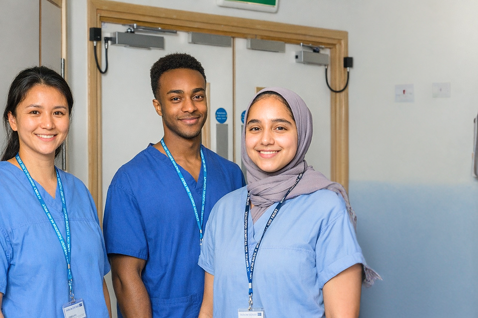 Diverse medical team in hospital corridor - Edited.png
