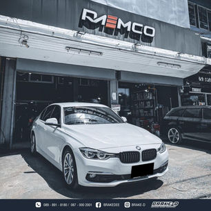 BMW F30 320i เปลี่ยนผ้าเบรก/จานเบรก Brembo แท้