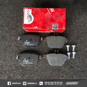 MERCEDES BENZ W213 E350E
เปลี่ยนผ้าเบรกหลัง TRW COTEC