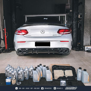 Mercedes Benz W205 C300 เช็คระยะ