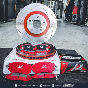 SUBARU XV ชุดเบรกหน้าเปลี่ยนจานเบรก พร้อมผ้าเบรก