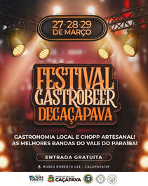 FESTIVAL GASTROBEER EM CAÇAPAVA
