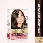 L'Oreal Paris Excellence Creme Hair Colour (Natural Brown 04) (72ml+100g)
