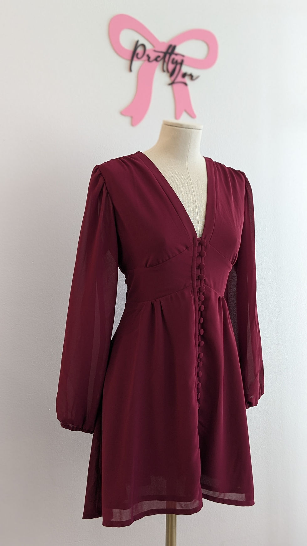 Thumbnail: Amanda Mini  Longsleeve Dress