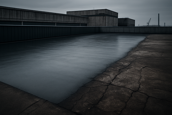 Polyurea spraying process for infrastructure protection