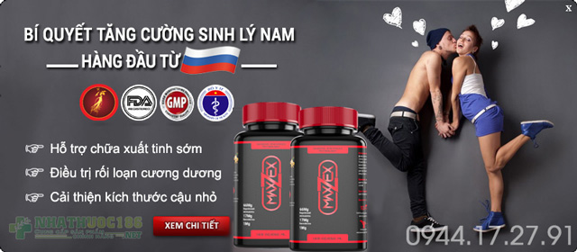 Công dụng nổi bật của viên uống Maxzex