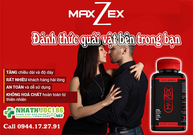 Maxzex là gì? Giới thiệu sản phẩm hỗ trợ sinh lý nam