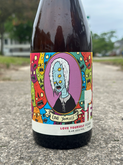 Beer label for PIF Cider