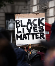 Black Lives Matter sign