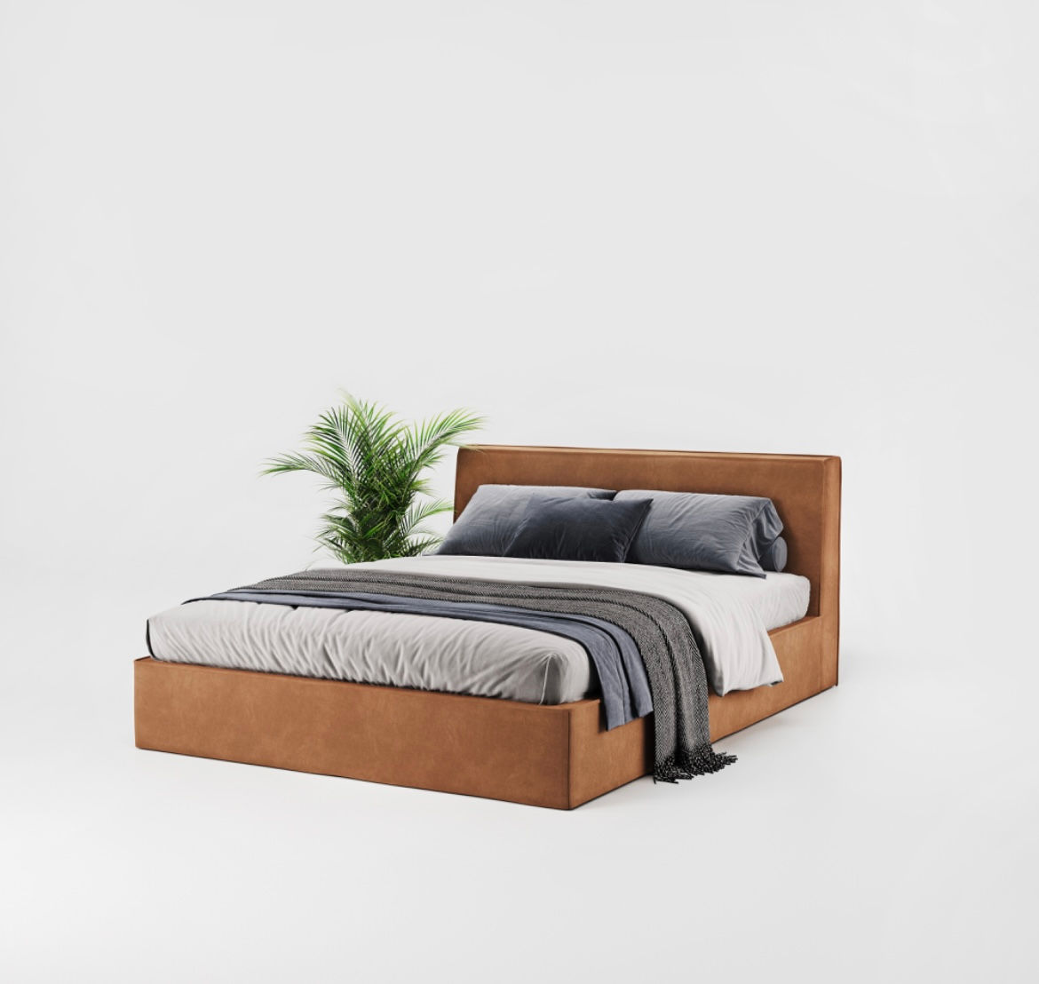 Політурне ліжко KIOTO