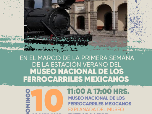 Expo Venta Artesanal en el Museo Nacional de los Ferrocarriles Mexicanos