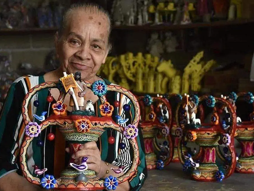 Adiós a una maestra del color: fallece María Luisa Balbuena, artesana pionera del barro policromado