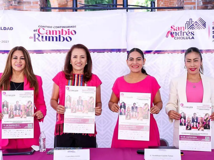 “Ser Mujer” impulsará liderazgo y participación política de mujeres en San Andrés Cholula
