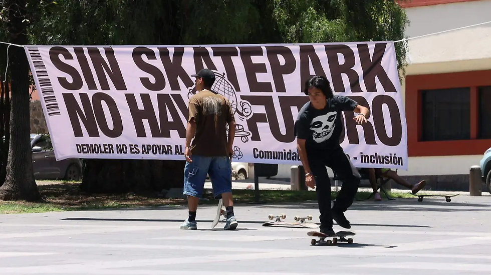 Skaters denuncian desaparición de pista en Flor del Bosque y exigen más espacios para practicar en Puebla