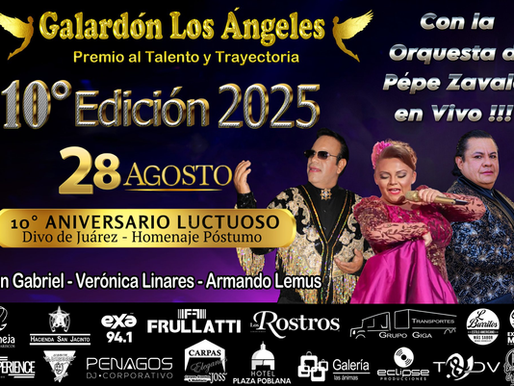 Galardón “Los Ángeles” celebra su 10ª edición en Puebla