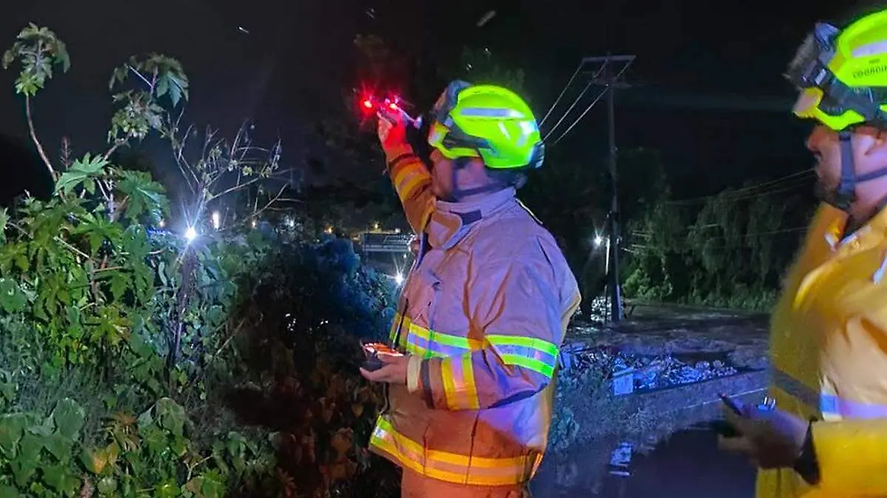 Patrulla es arrastrada por el río Atoyac durante labores de rescate en Ocoyucan