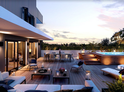 Pers terrasse so wood