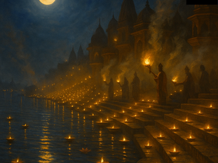 देव दीपावली 2025 – जब देवता स्वयं पृथ्वी पर दीप जलाते हैं By Jyotish Acharya Manisha Agarwal | NumeroJyotish.in