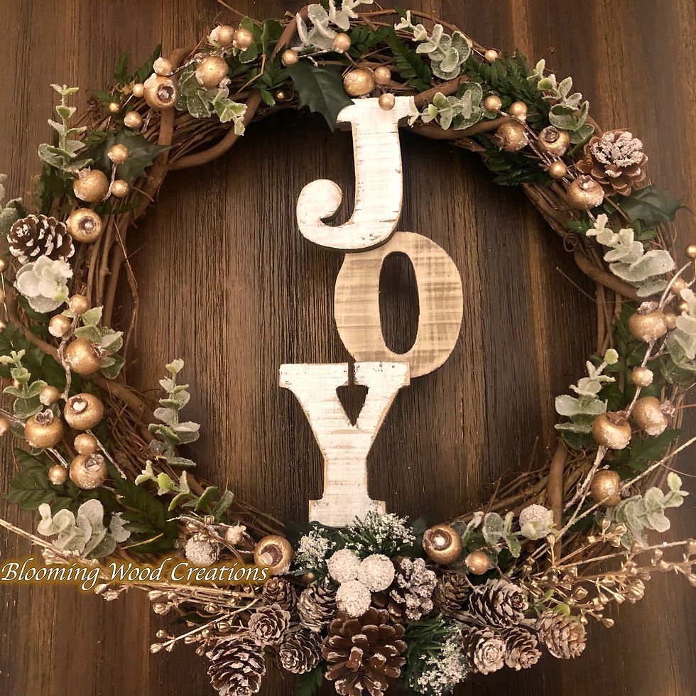 Christmas Joy Wreath