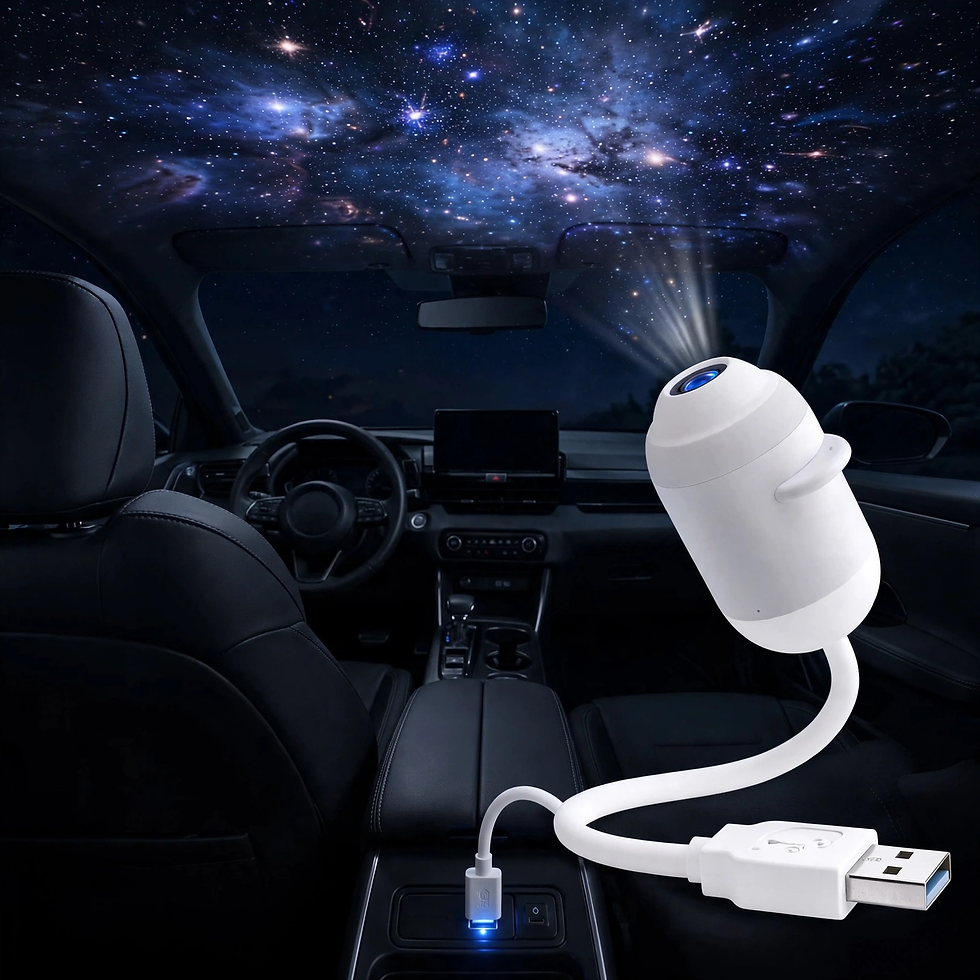Thumbnail: AuroraBeam — 2-in-1 Star Projector Night Light
