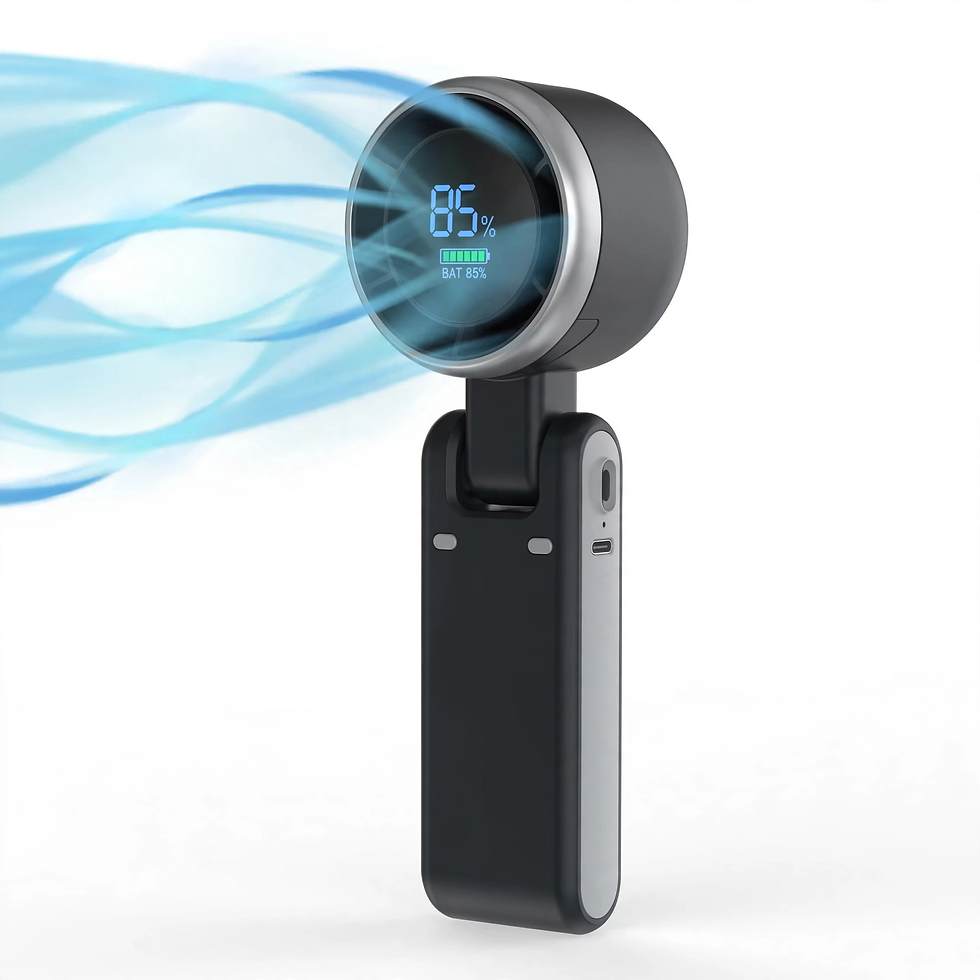 Thumbnail: AeroBreeze Mini — Rechargeable Portable Fan