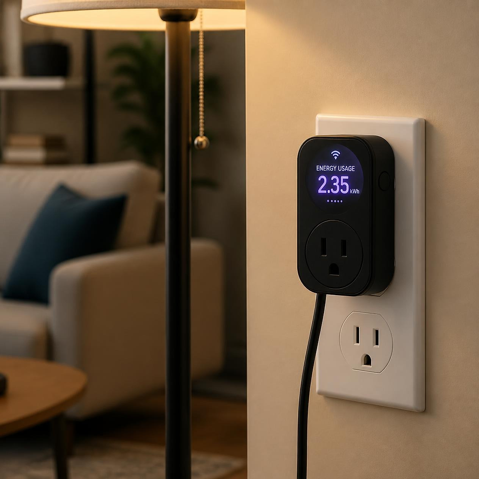 PlugSmart WiFi Smart Plug with Energy Monitor - lifestyle photo