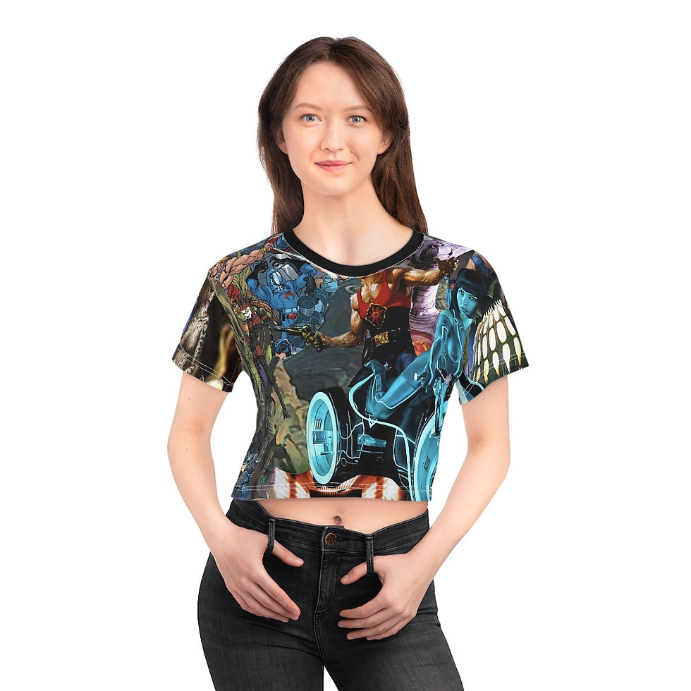 Thumbnail: Sci-Fi Whirlwind crop Tee
