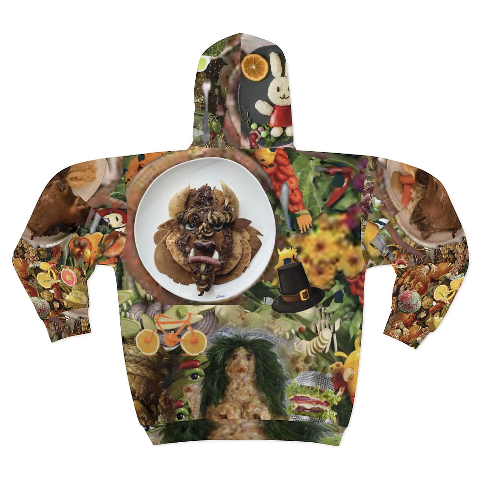 Thumbnail: Thanksgiving 2021 Unisex Zip Hoodie