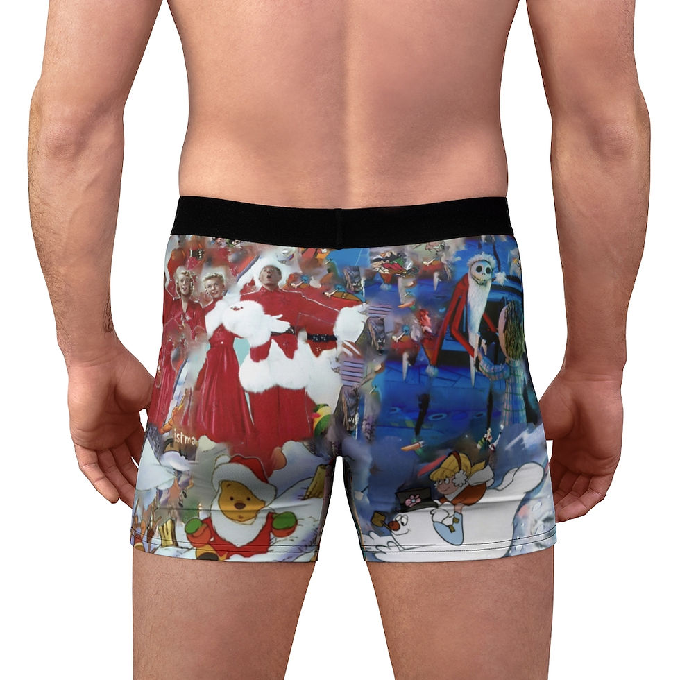 Thumbnail: Christmas Dreams Men's Boxer Briefs