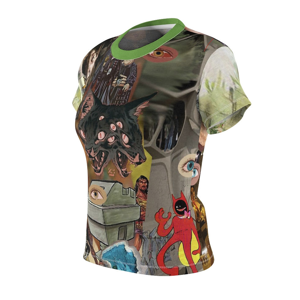 Thumbnail: Women's 9 Lives Cut & Sew Tee