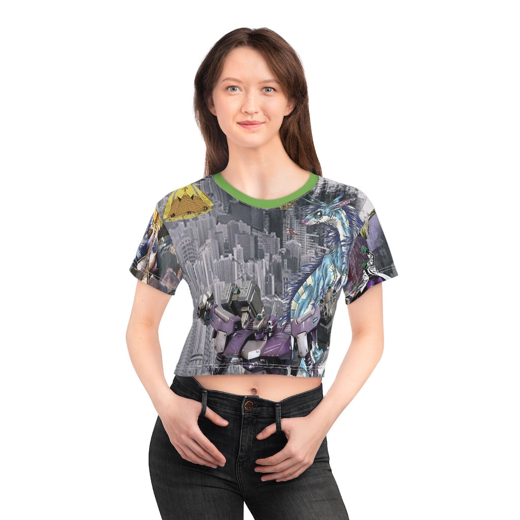 Sci-fi Love Crop Tee