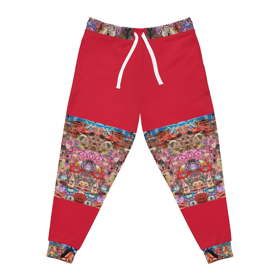 Thumbnail: Eye of God Knee Pads Joggers artwork by Allen Vandever designed by BWolf