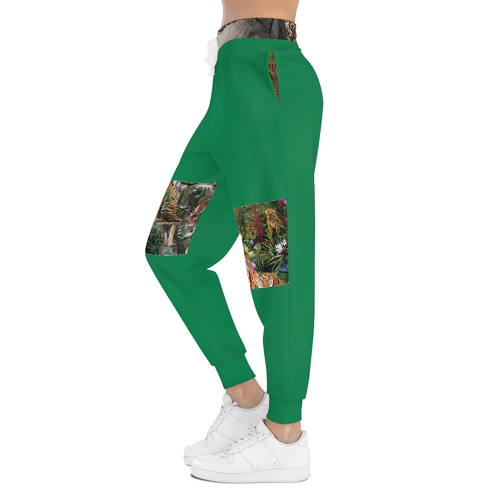 Thumbnail: Tiger Knee Pads Joggers artwork by Allen Vandever designed by BWolf